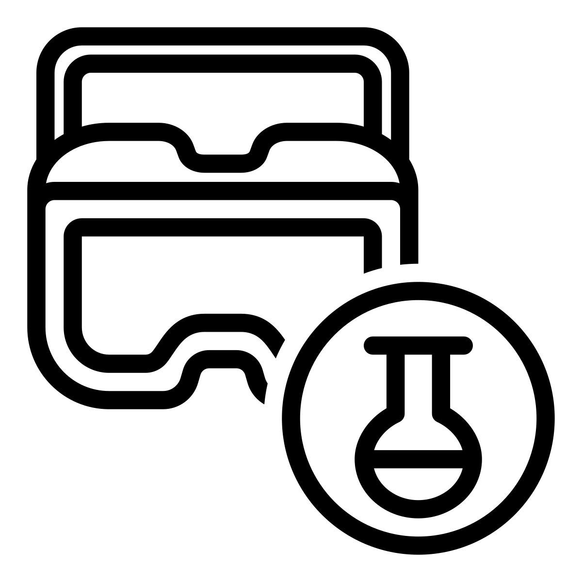safety goggles icon