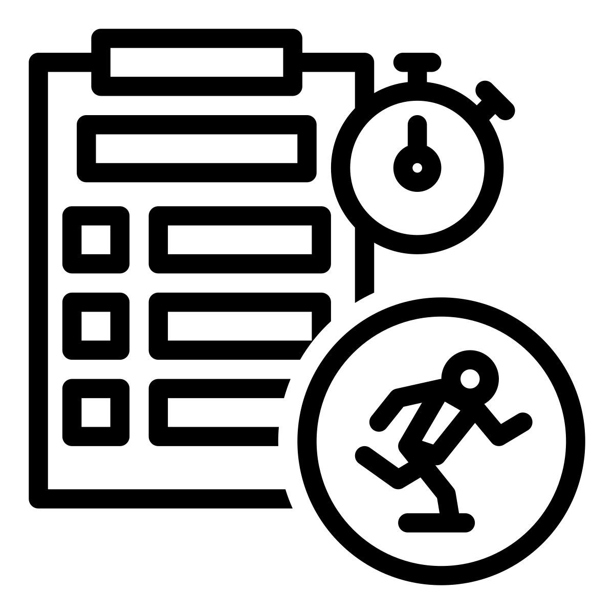 training record icon