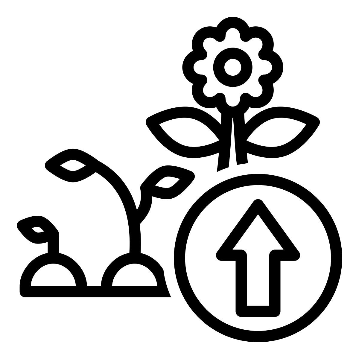 tree growth icon