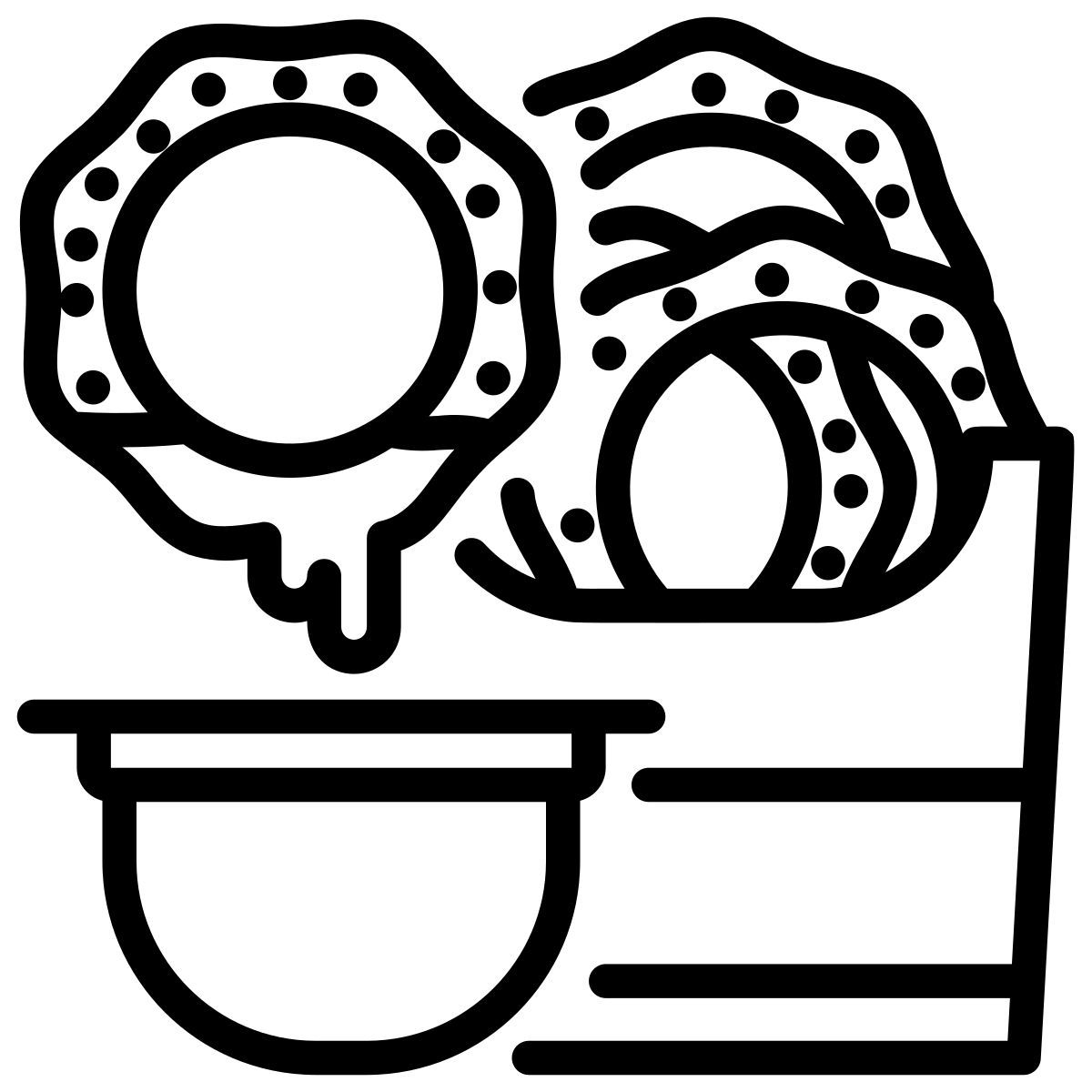 onion ring icon