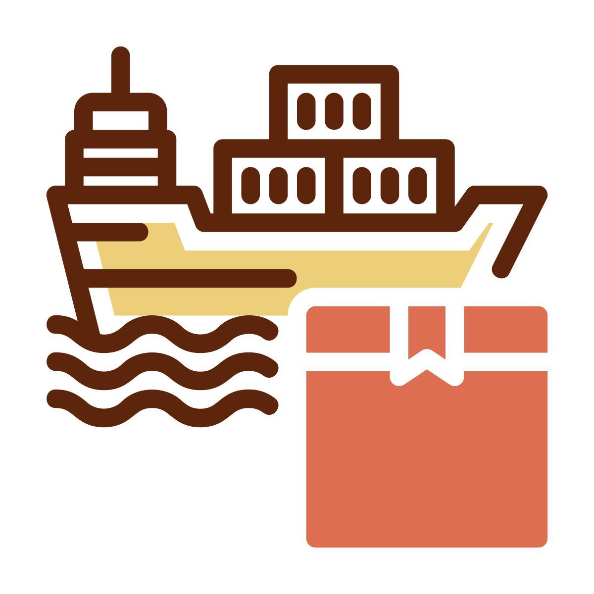 cargo ship icon