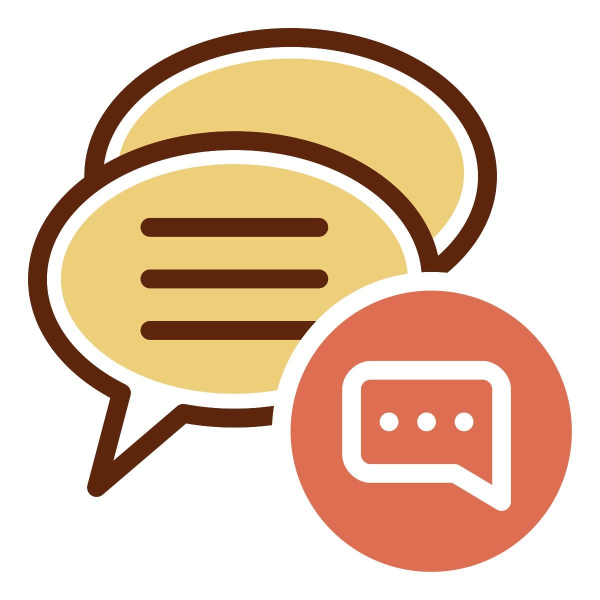chat bubble icon