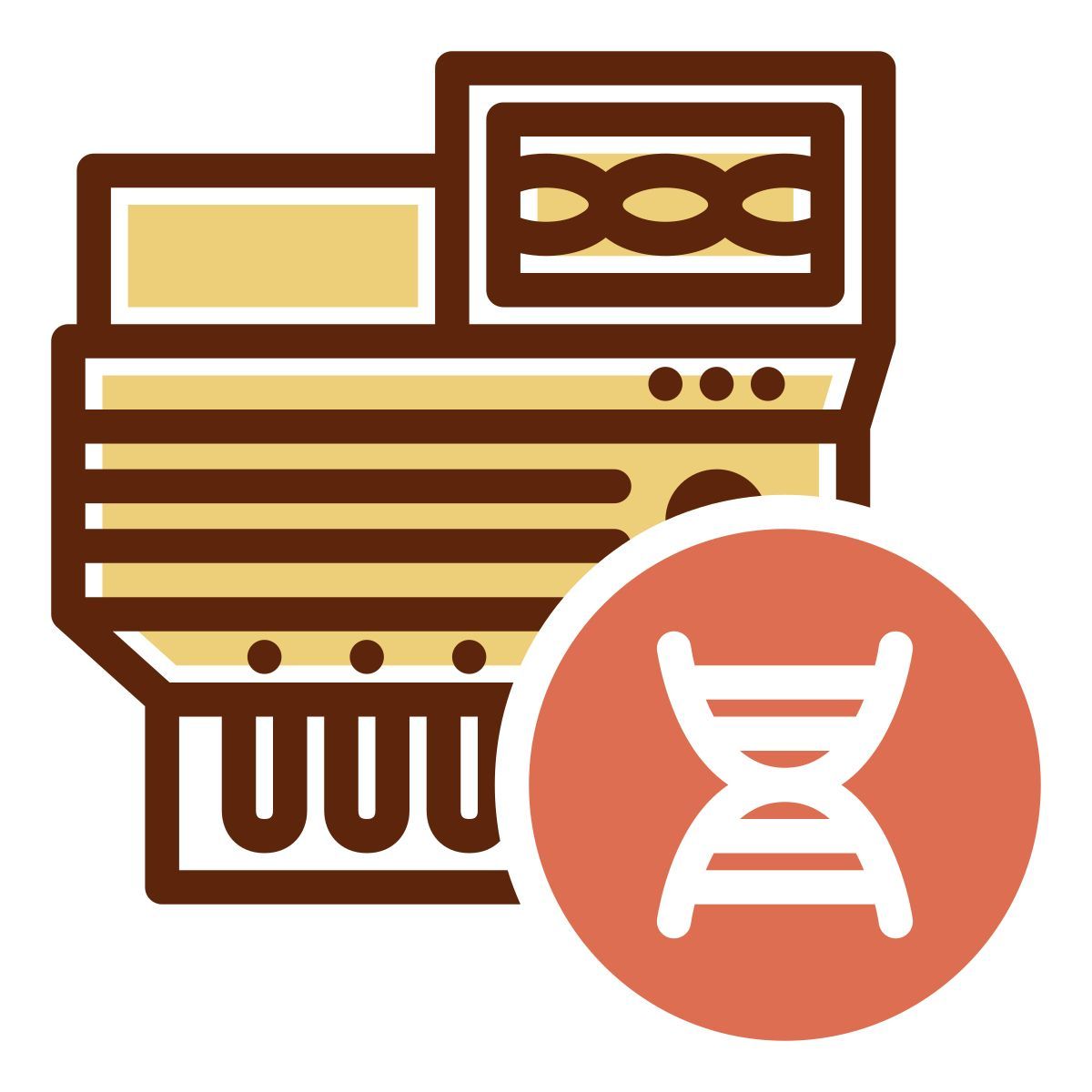 dna machine icon