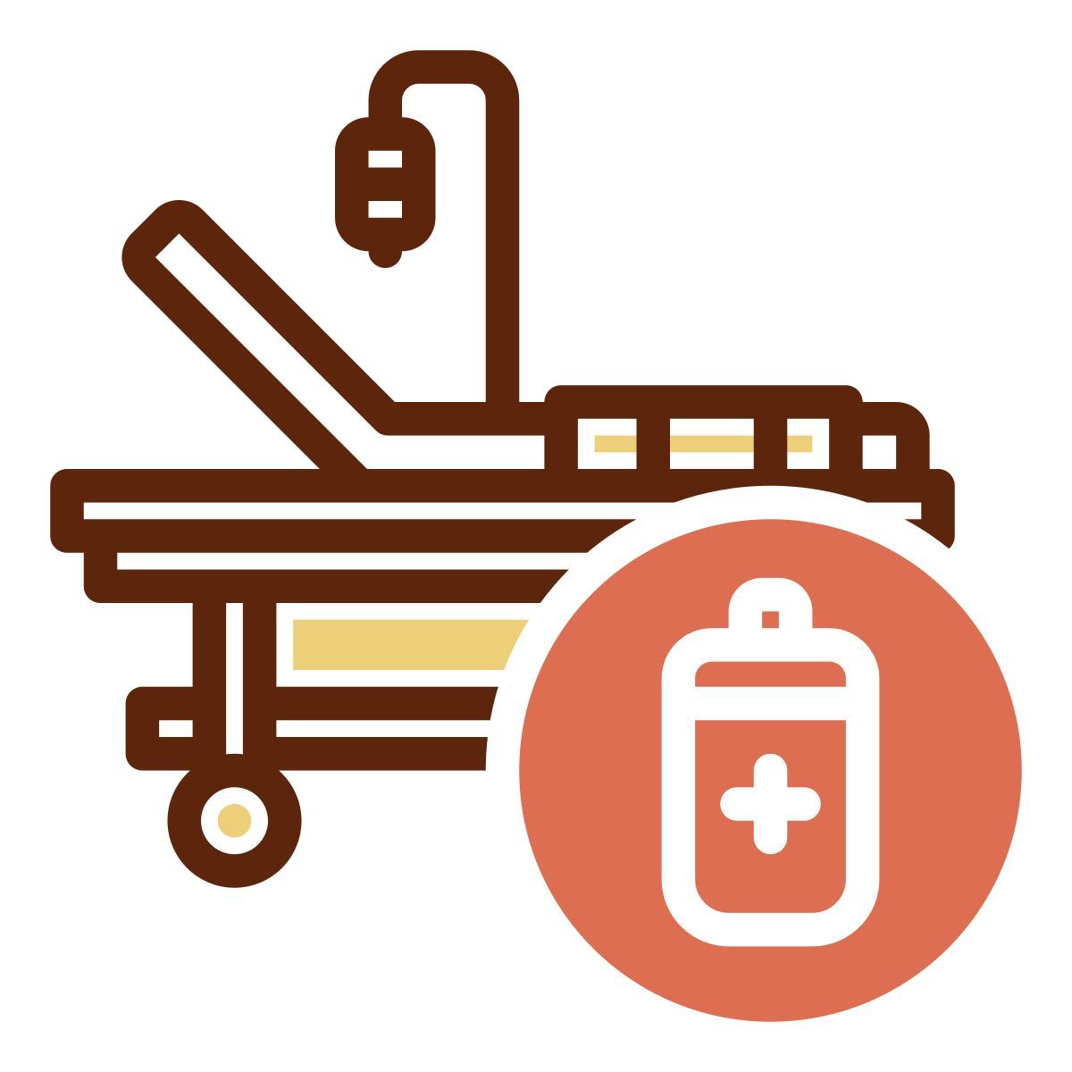 hospital bed icon