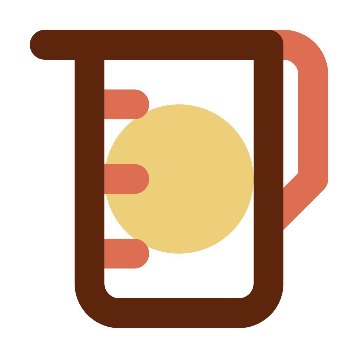 measuring cup icon