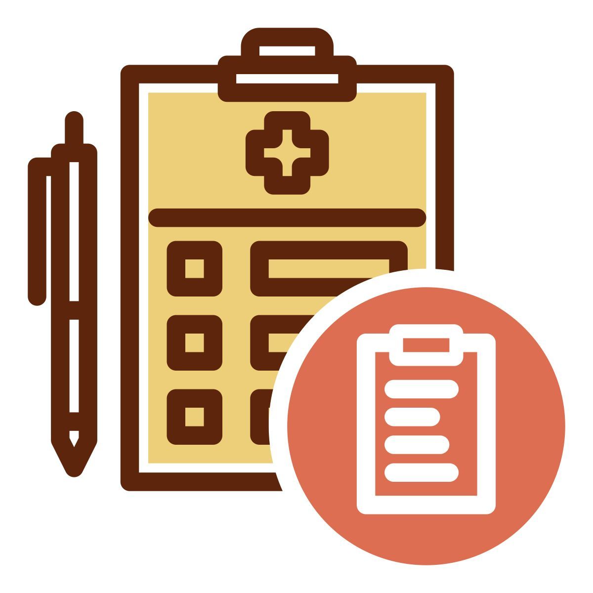 medical chart icon