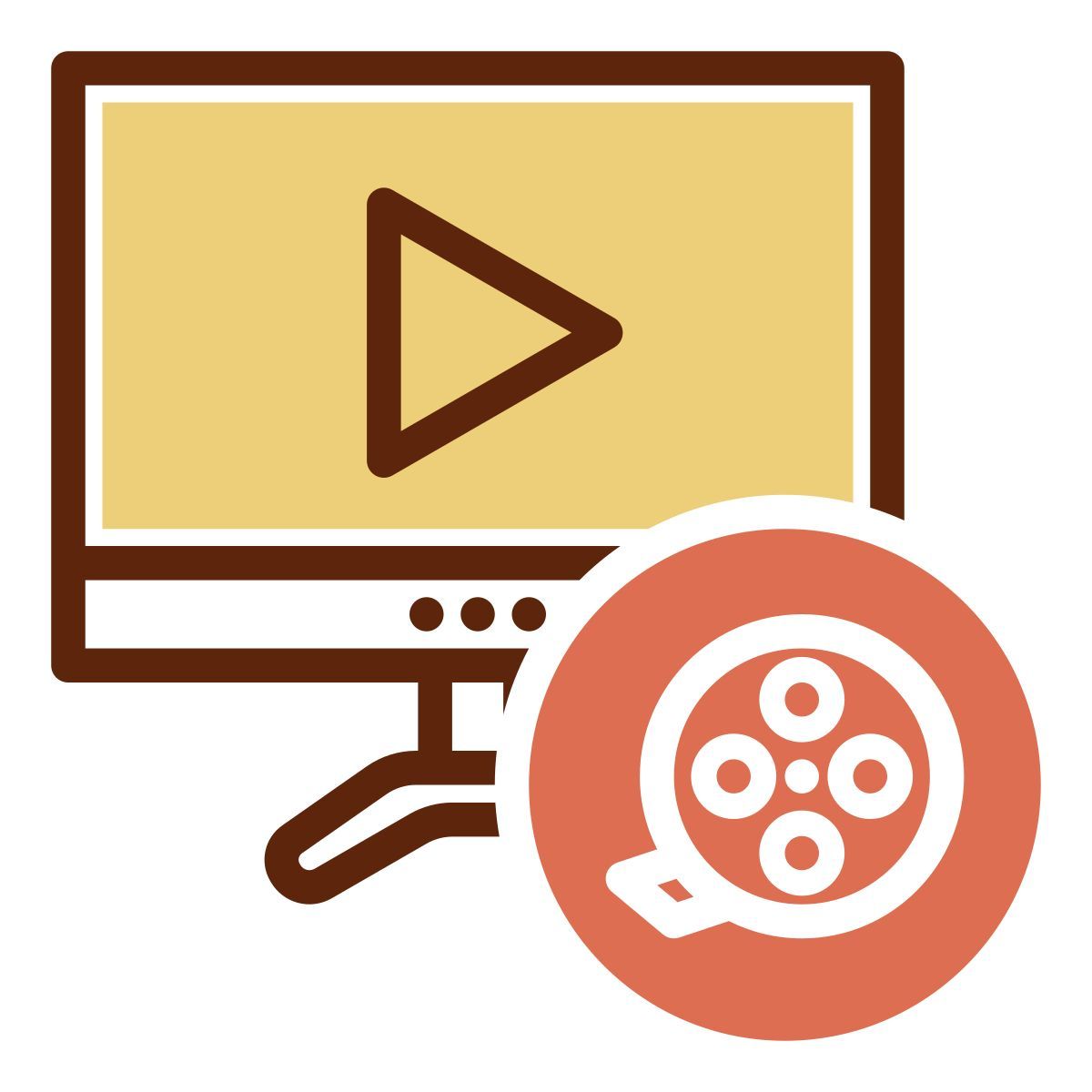 movie reel icon