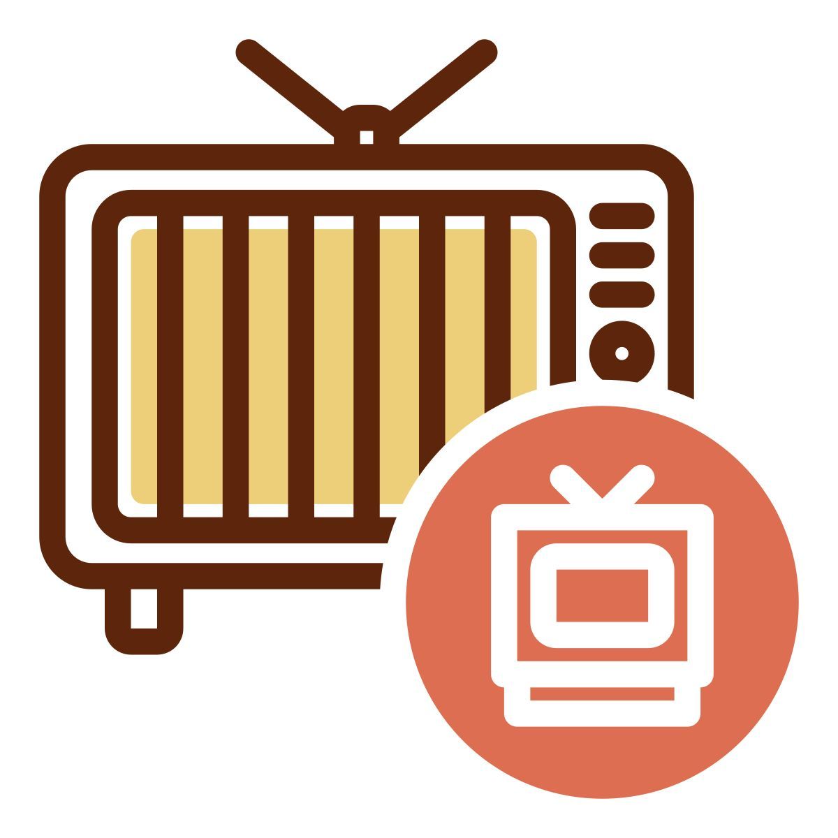 old television icon