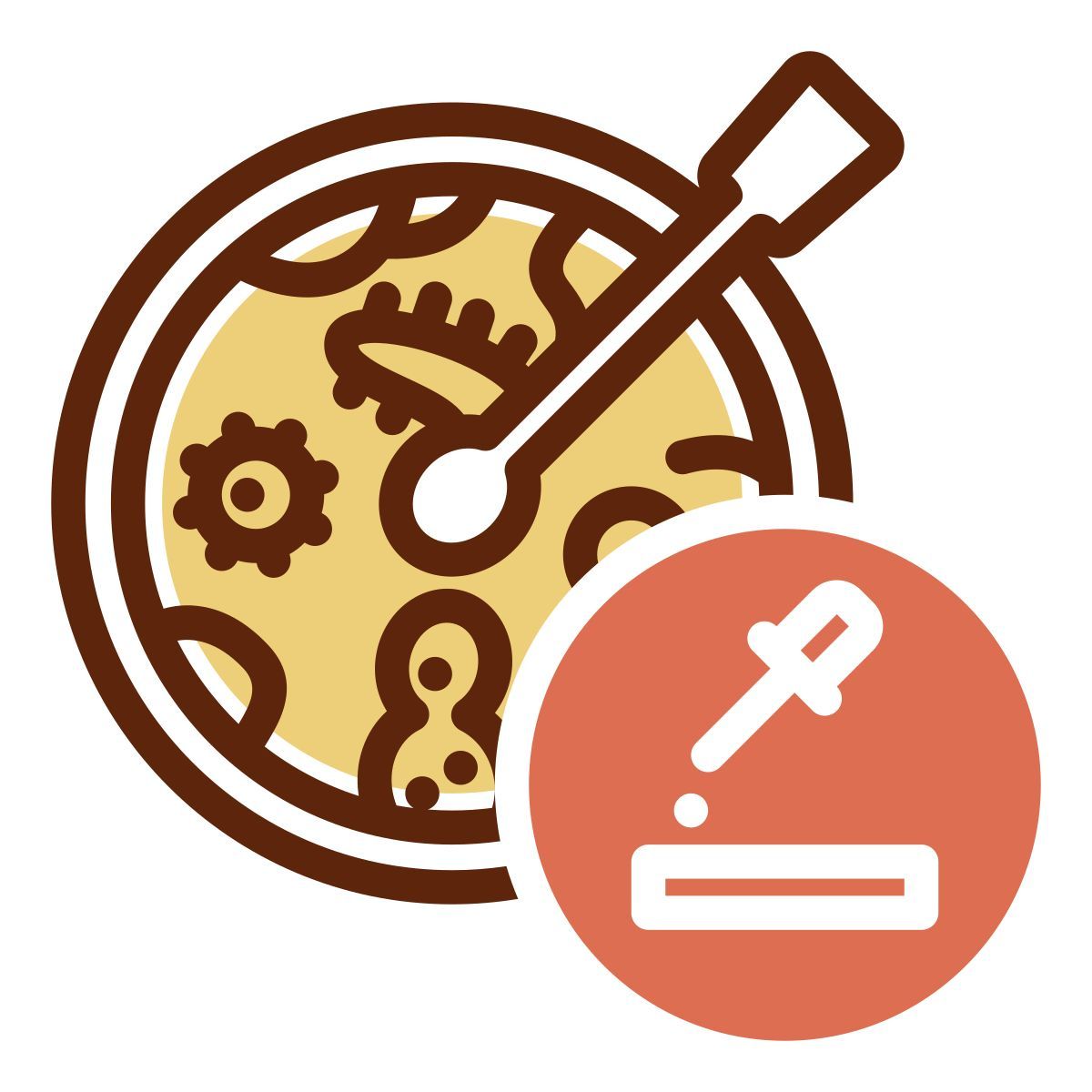 petri dish icon