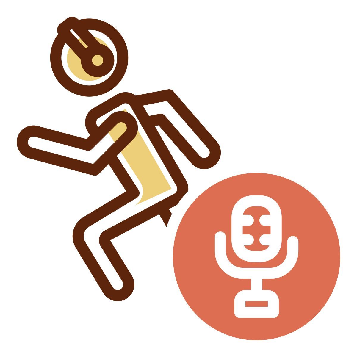 sports podcast icon