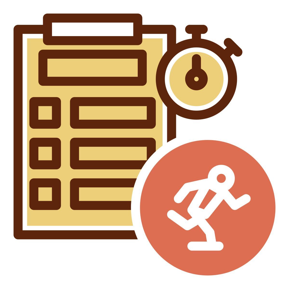 training record icon