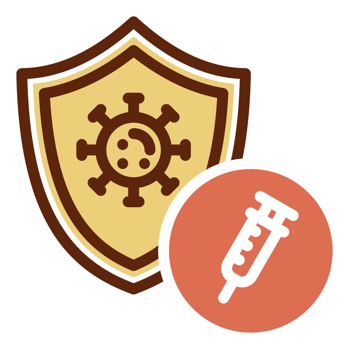 escudo de vacinação icon