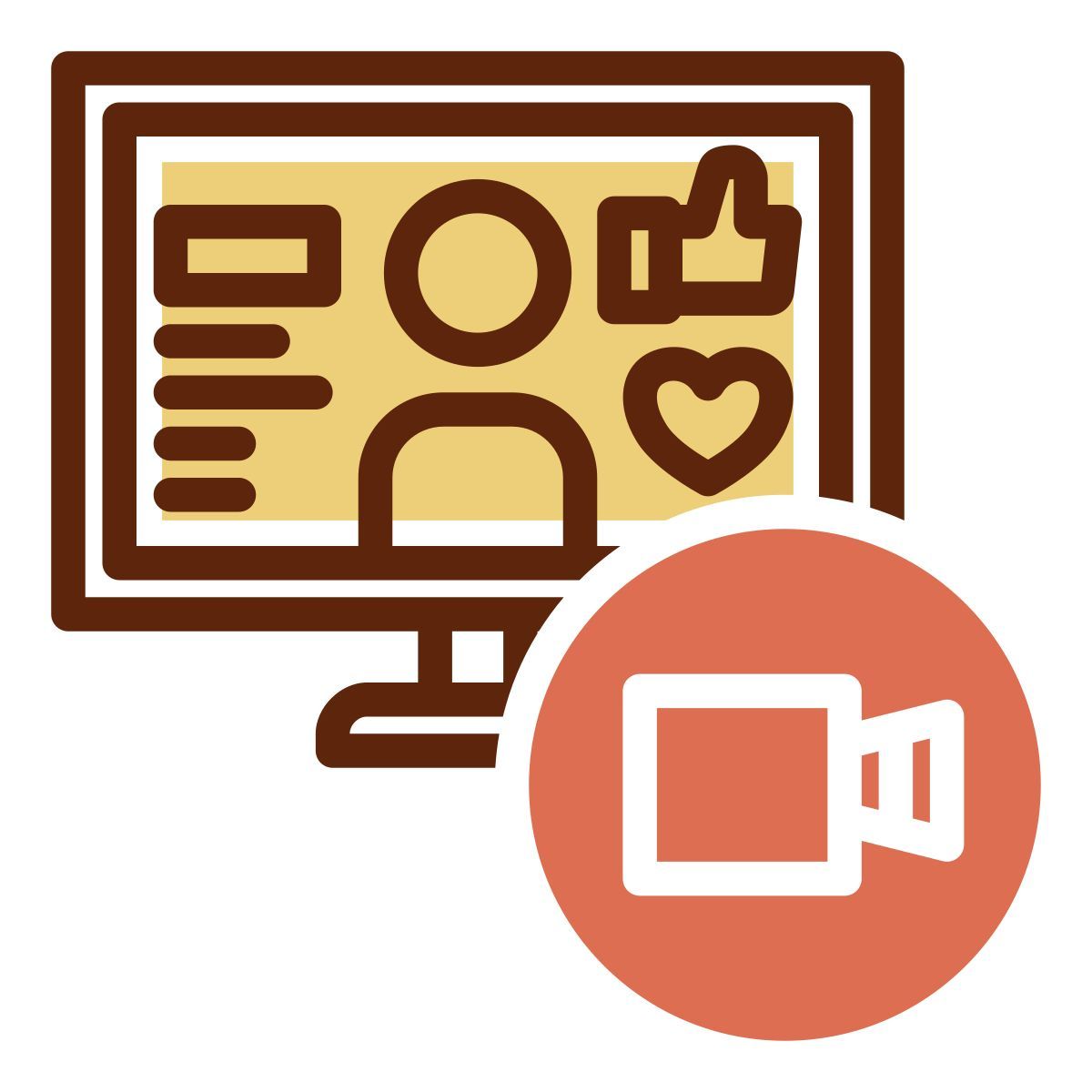 video streaming icon