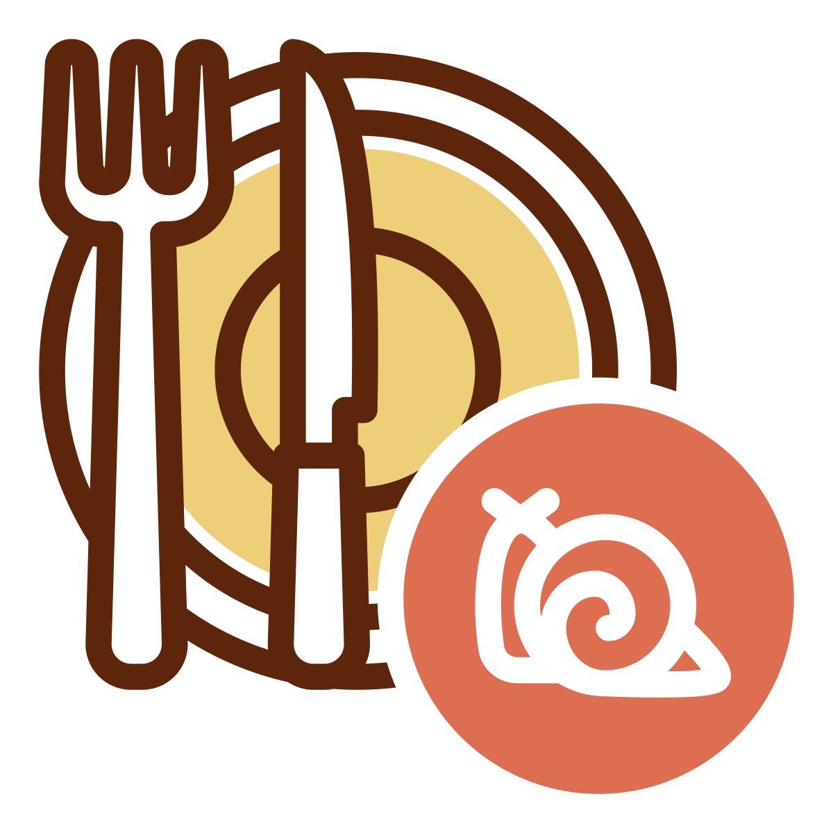 eating slow icon