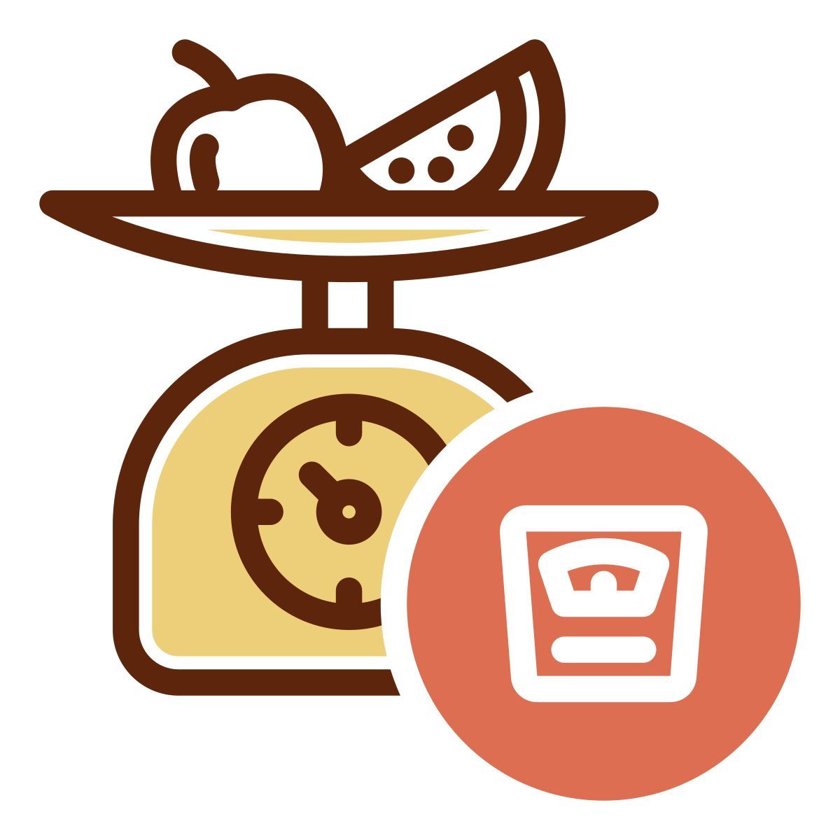 kitchen scale icon
