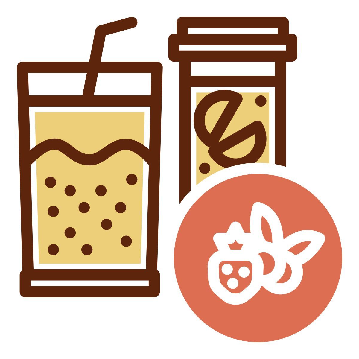 fruit smoothie icon