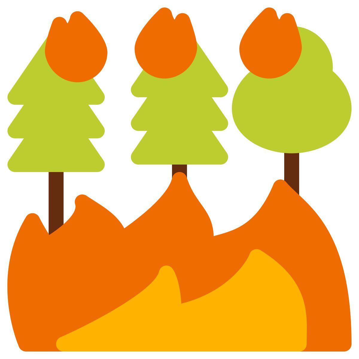incendie de forêt icon
