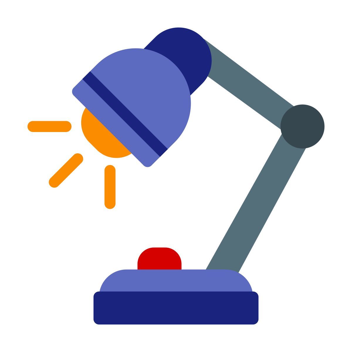 desk lamp icon