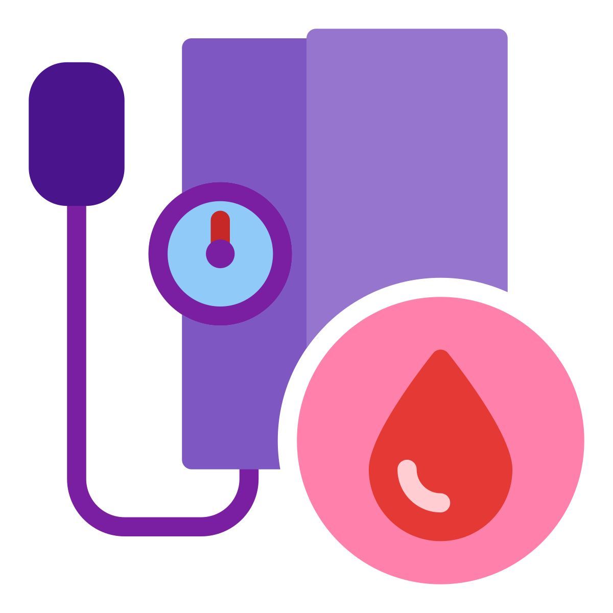 blood pressure cuff icon