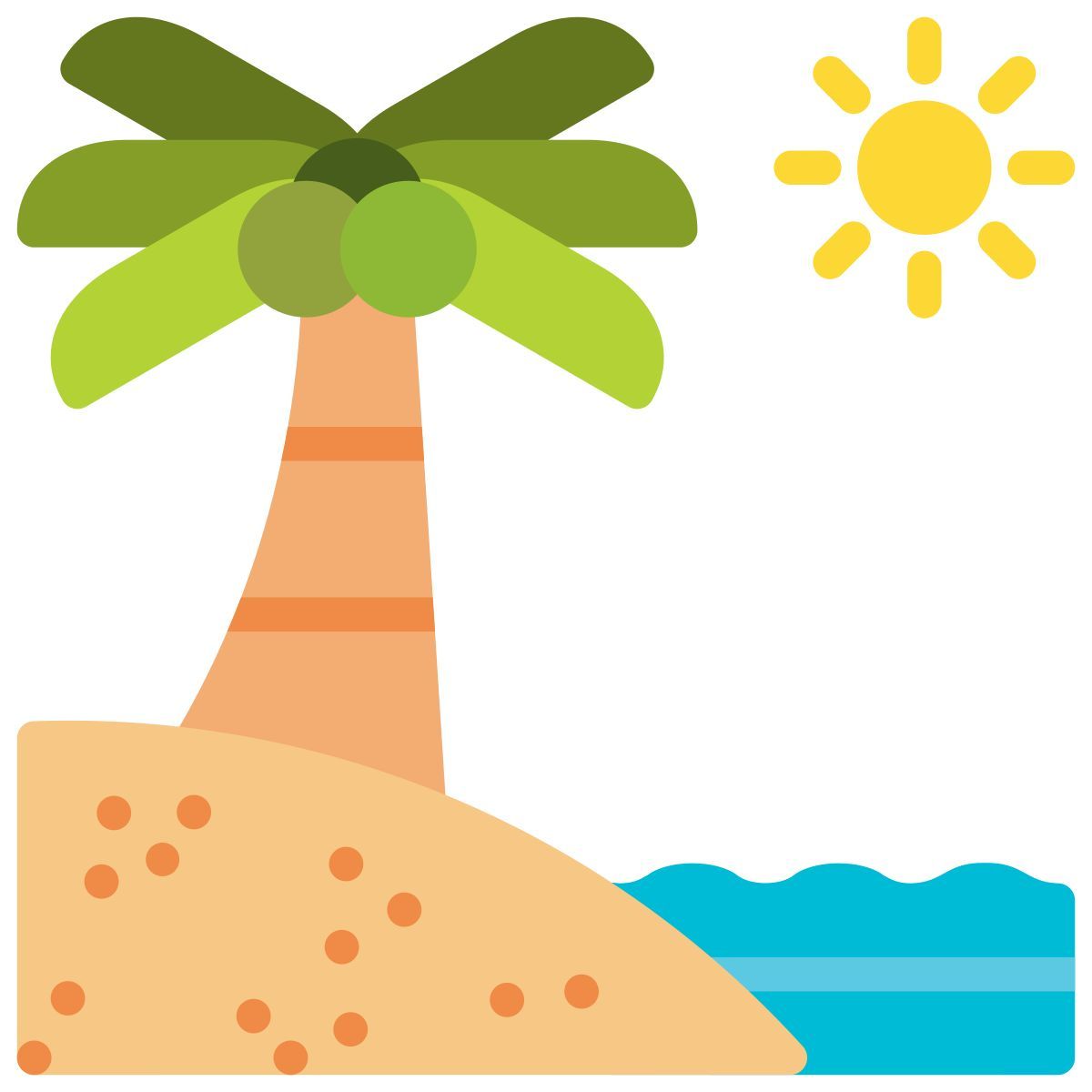 Albero di cocco icon