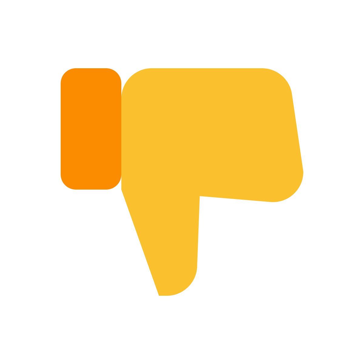 dislike icon