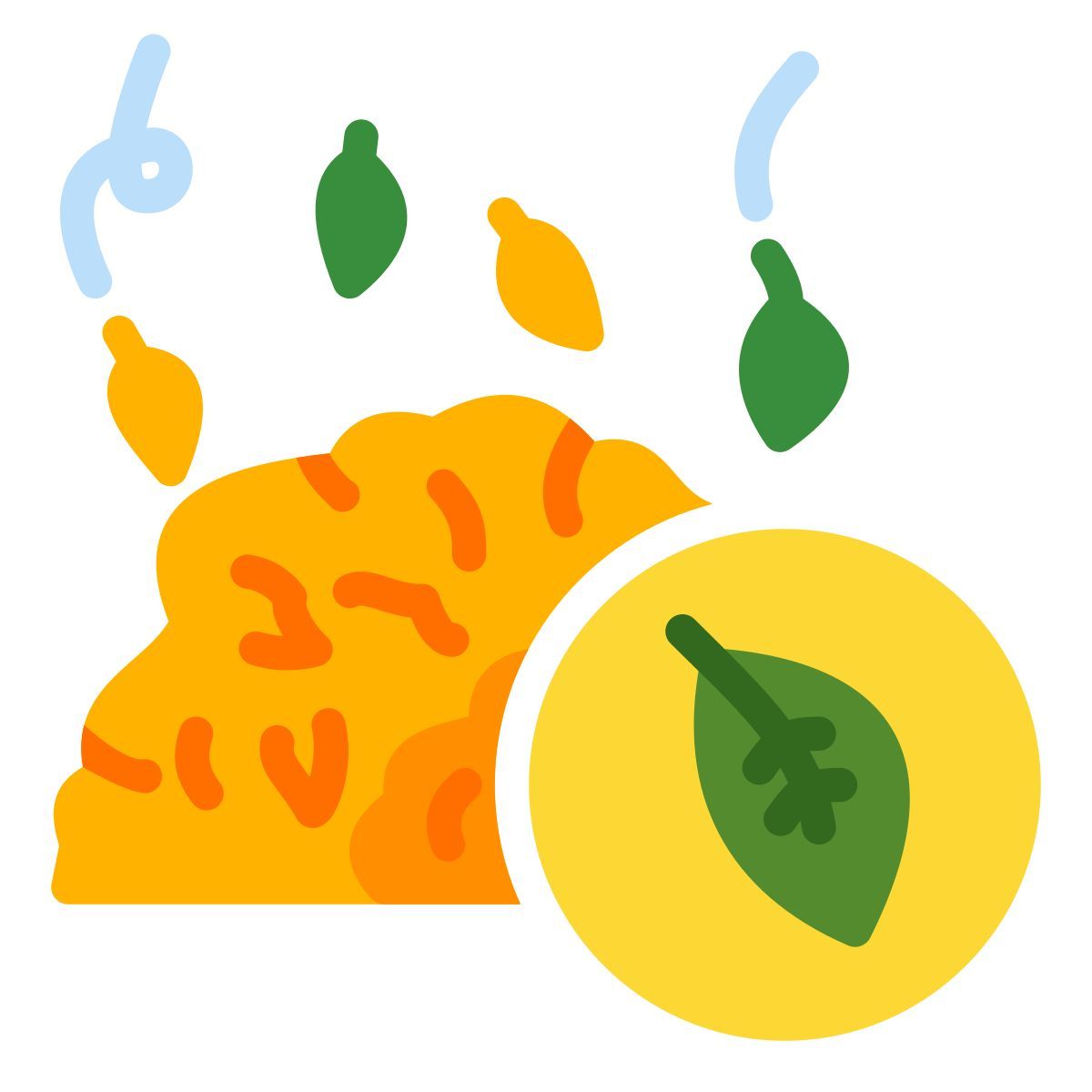leaf pile icon