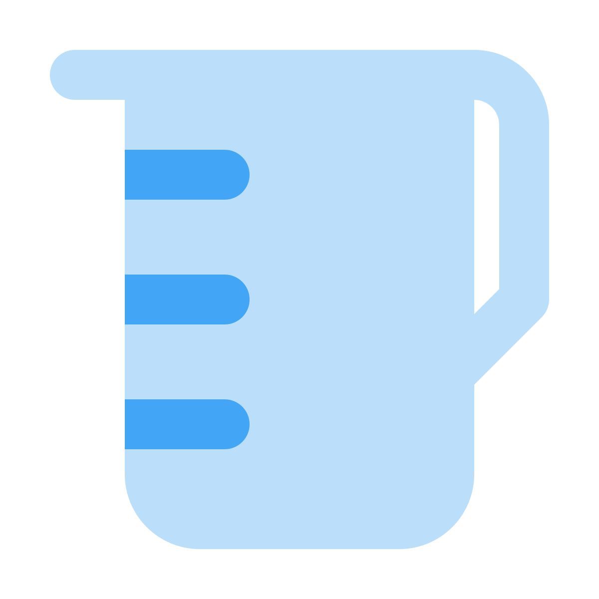 measuring cup icon