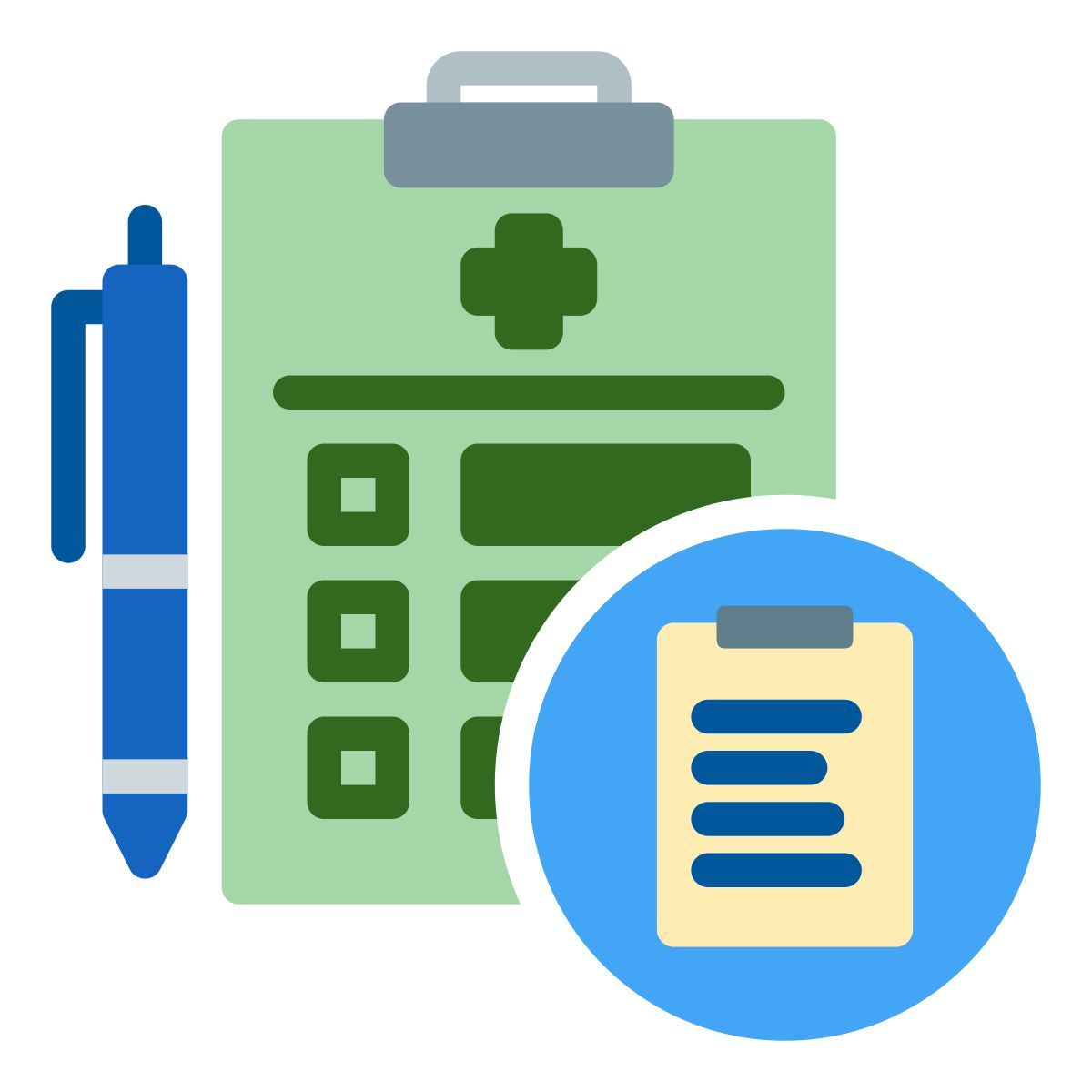 medical chart icon