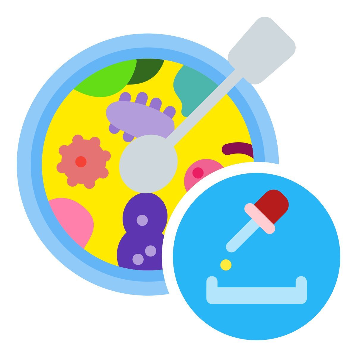 petri dish icon