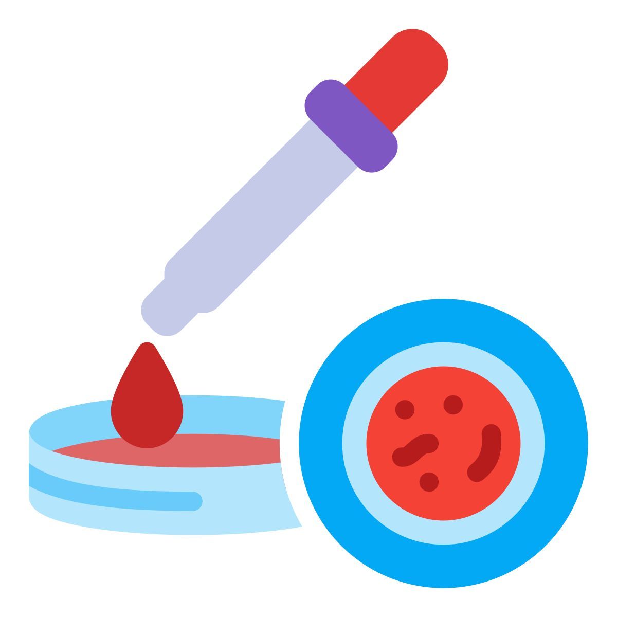 pipette and dish icon