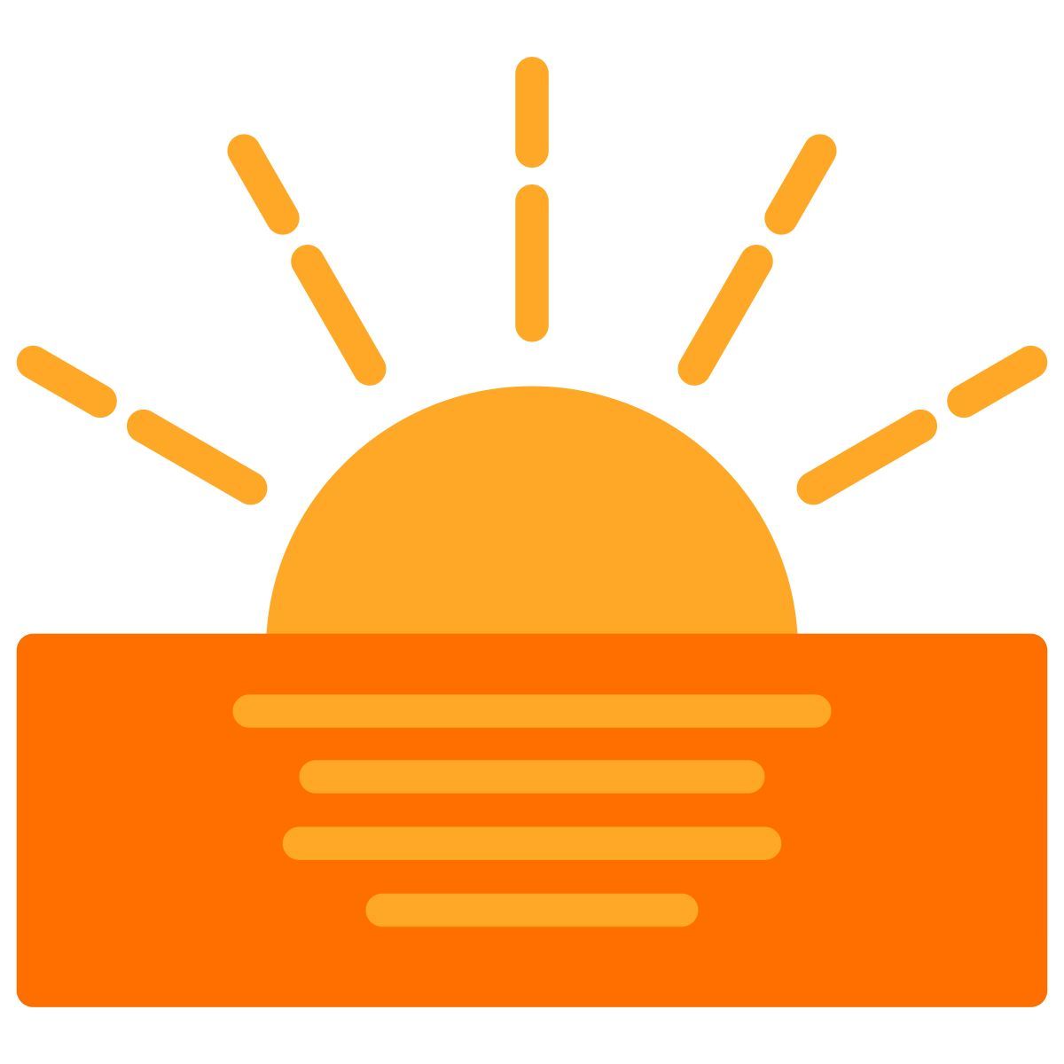 sunset icon