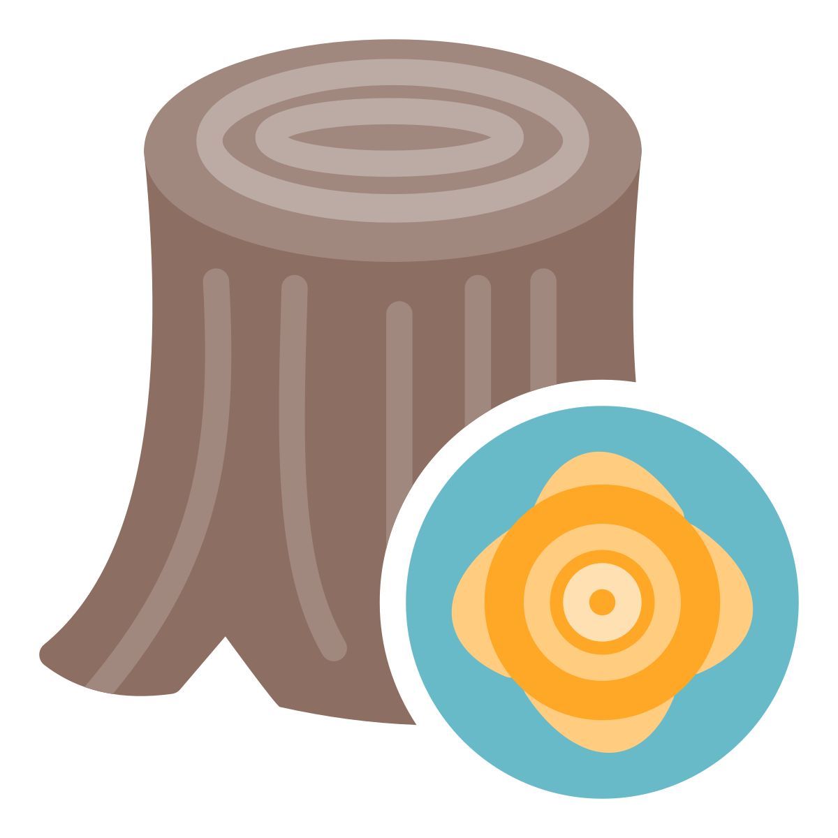 tree ring icon