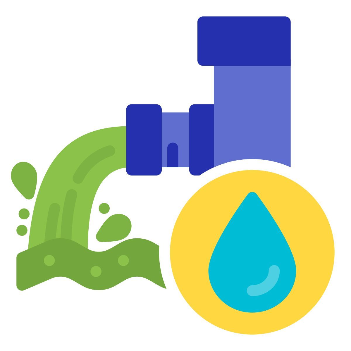 water waste icon