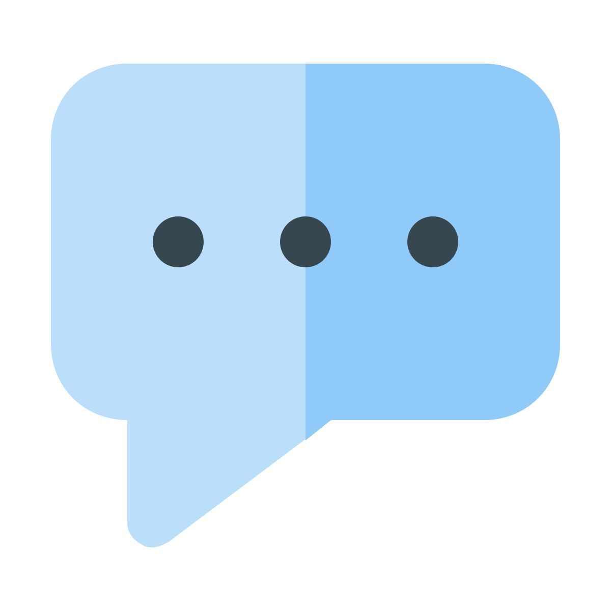 chat bubble icon