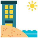 external Hotel-beach-vacation-febrian-hidayat-flat-febrian-hidayat icon