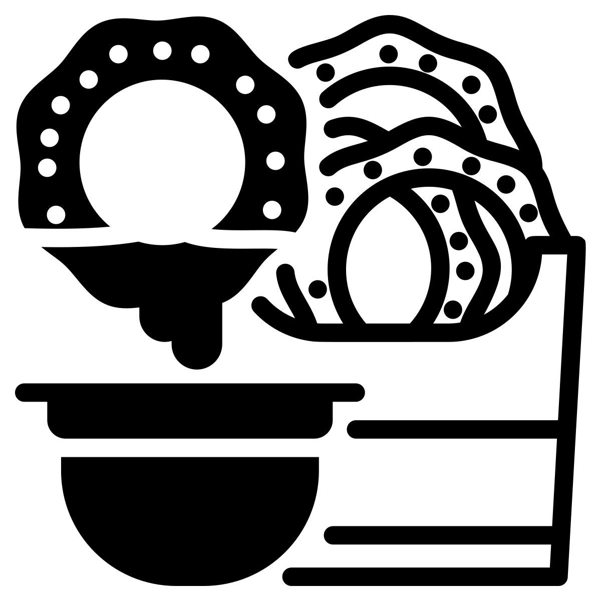 onion ring icon