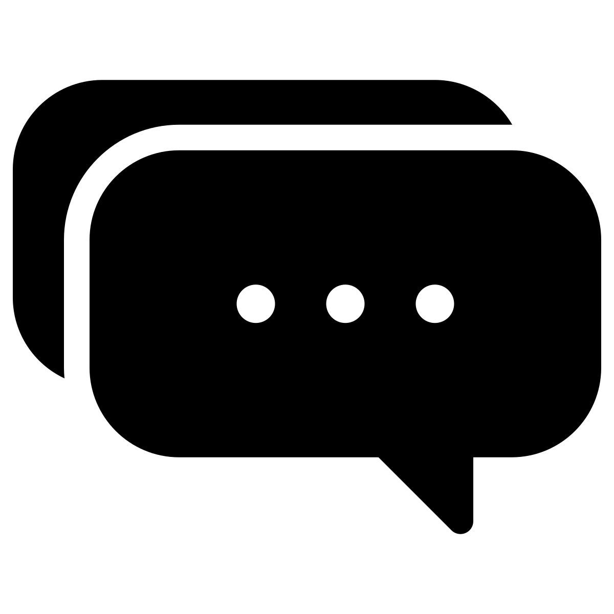 Burbuja de chat icon