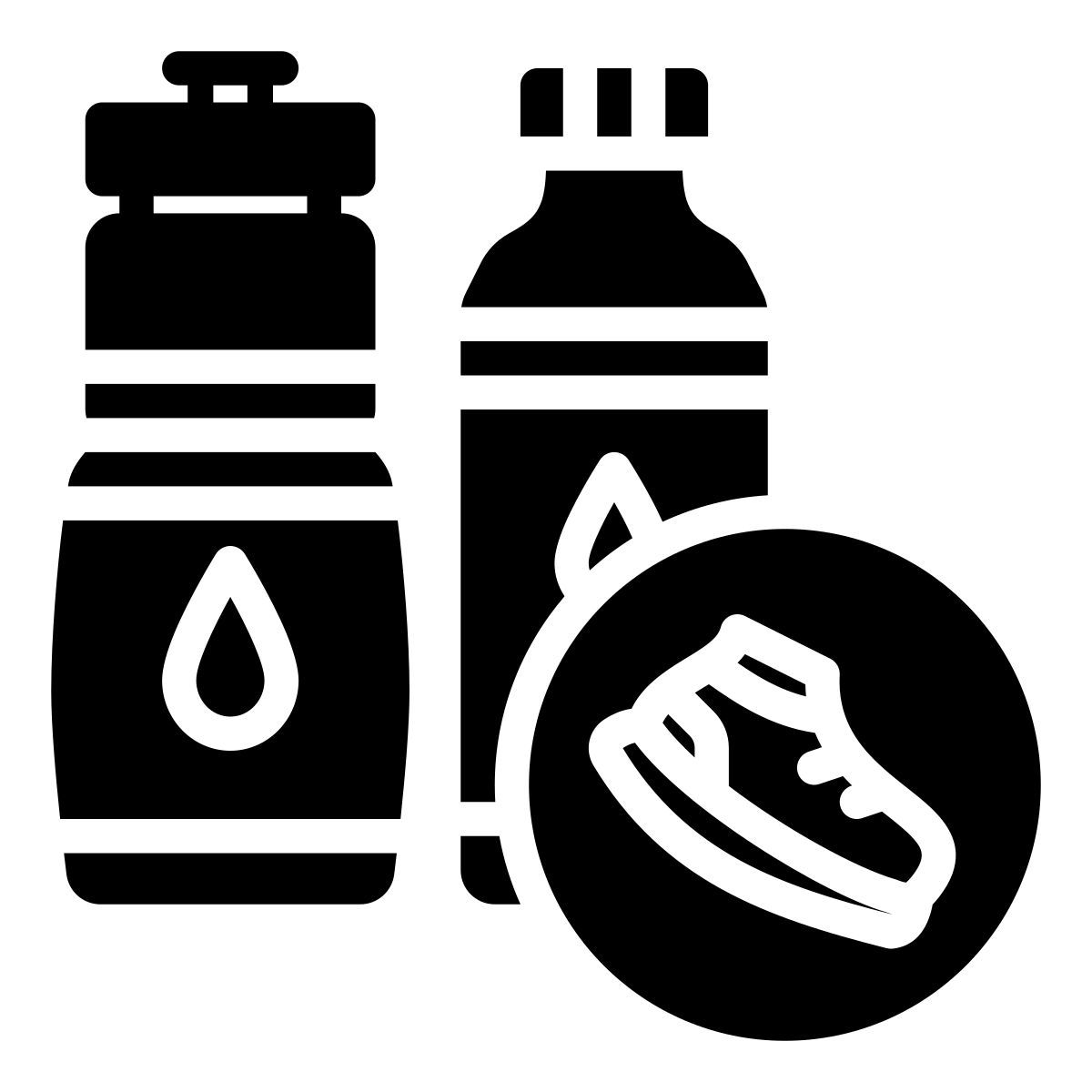 bottle of water icon