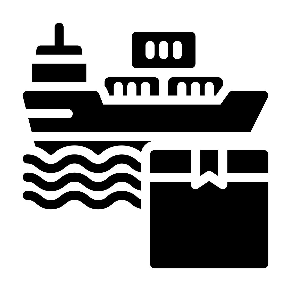 cargo ship icon