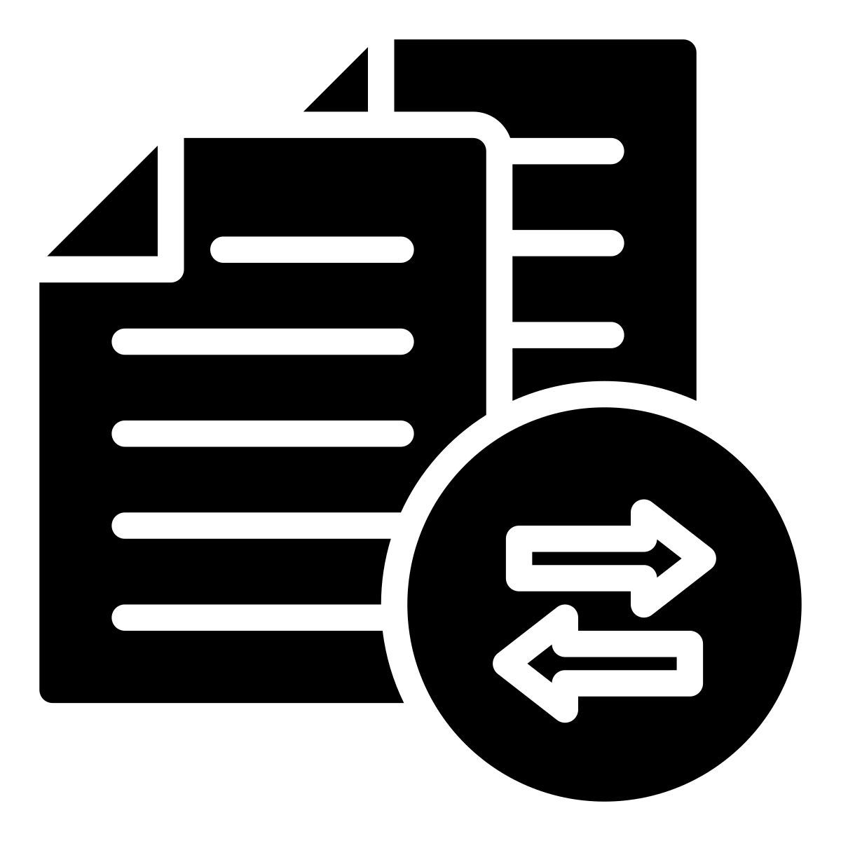 data transfer icon