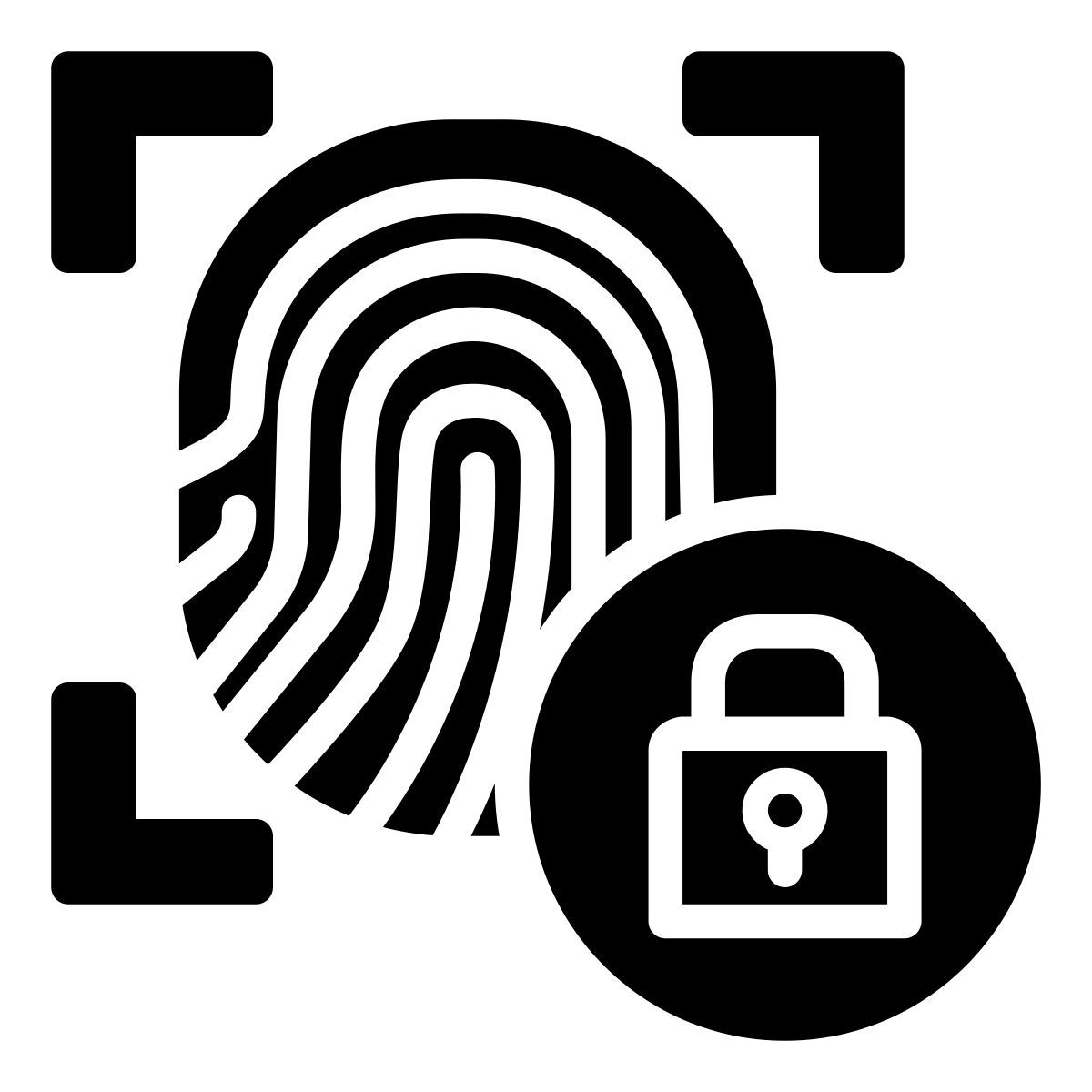 fingerprint icon