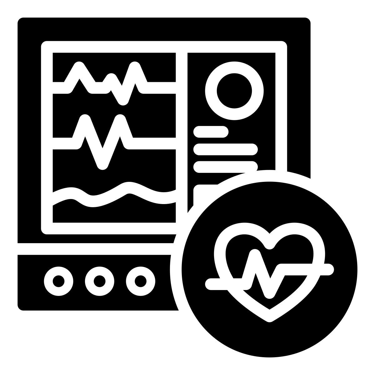 heart rate monitor icon
