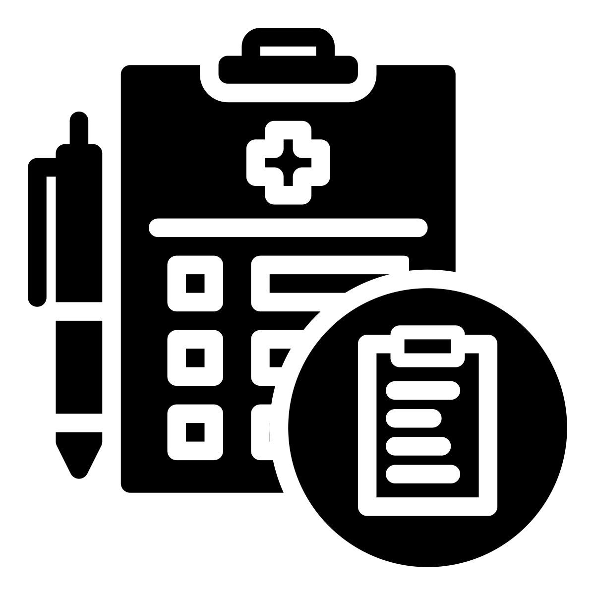 medical chart icon