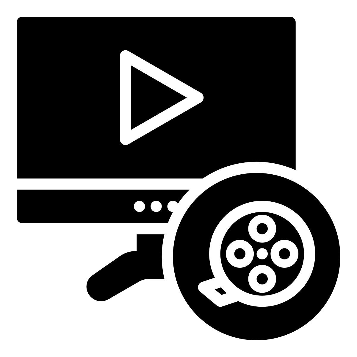 movie reel icon