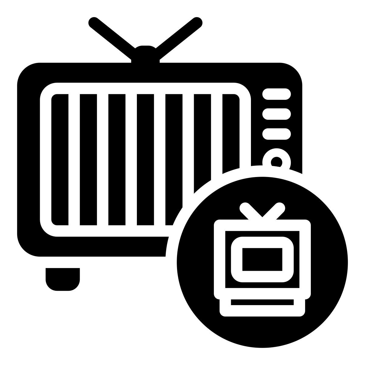 old television icon