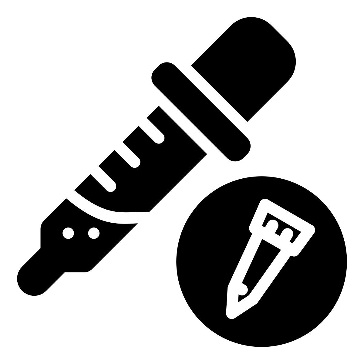 punta della pipetta icon