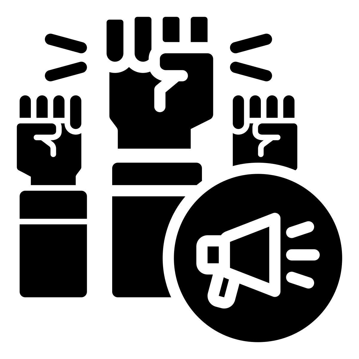 protest icon