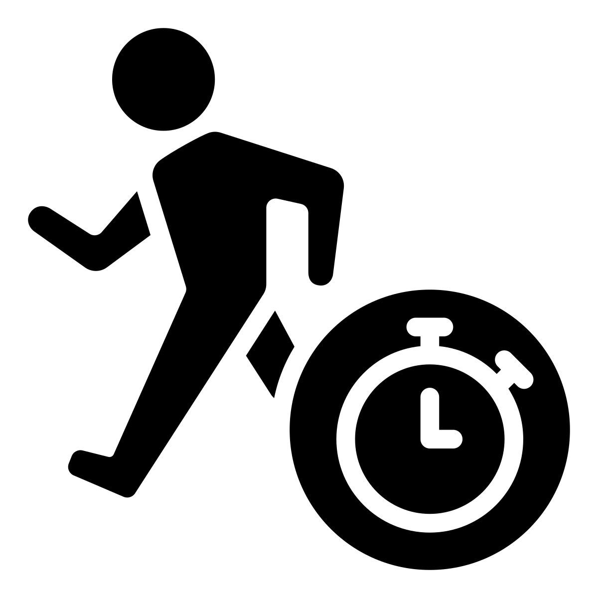 en cours d'exécution icon