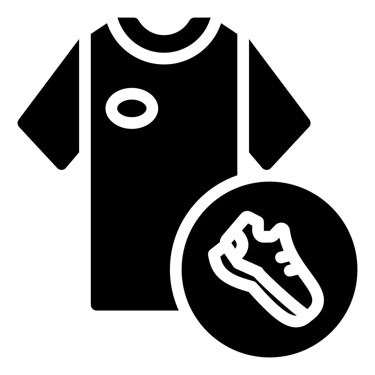 sport clothes icon