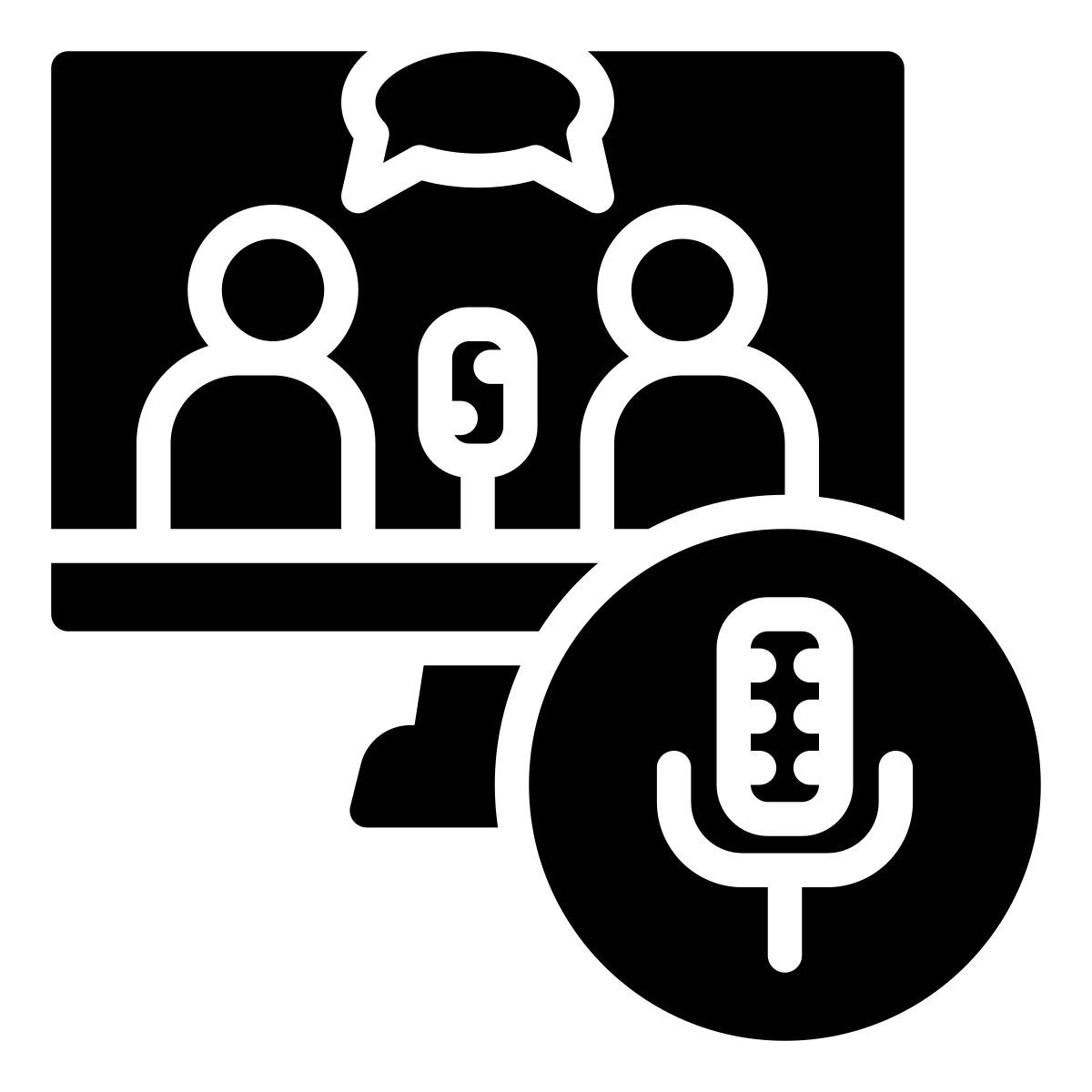 talk show icon